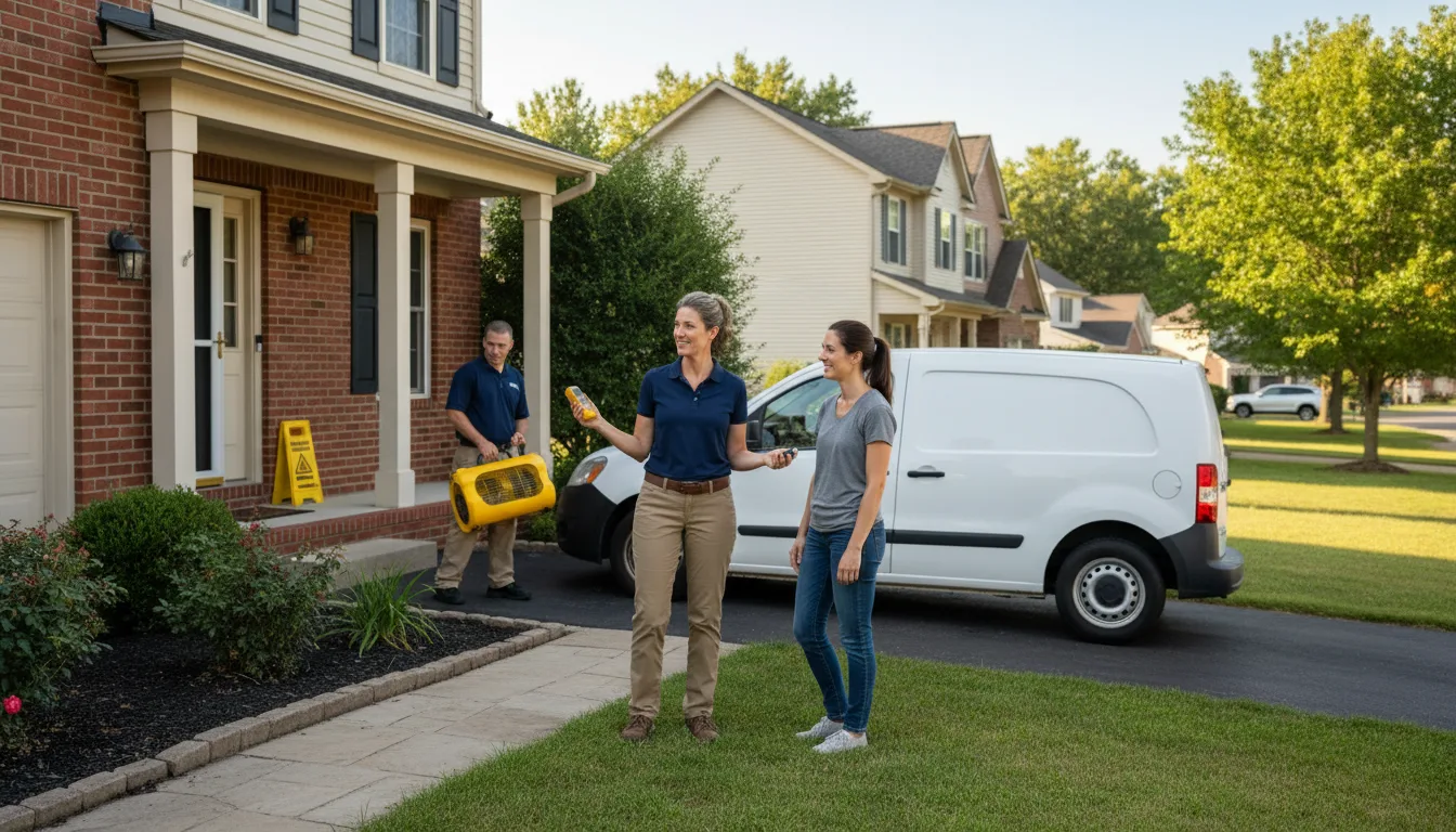 Water restoration image for Home Water Damage Repair in Inwood, WV